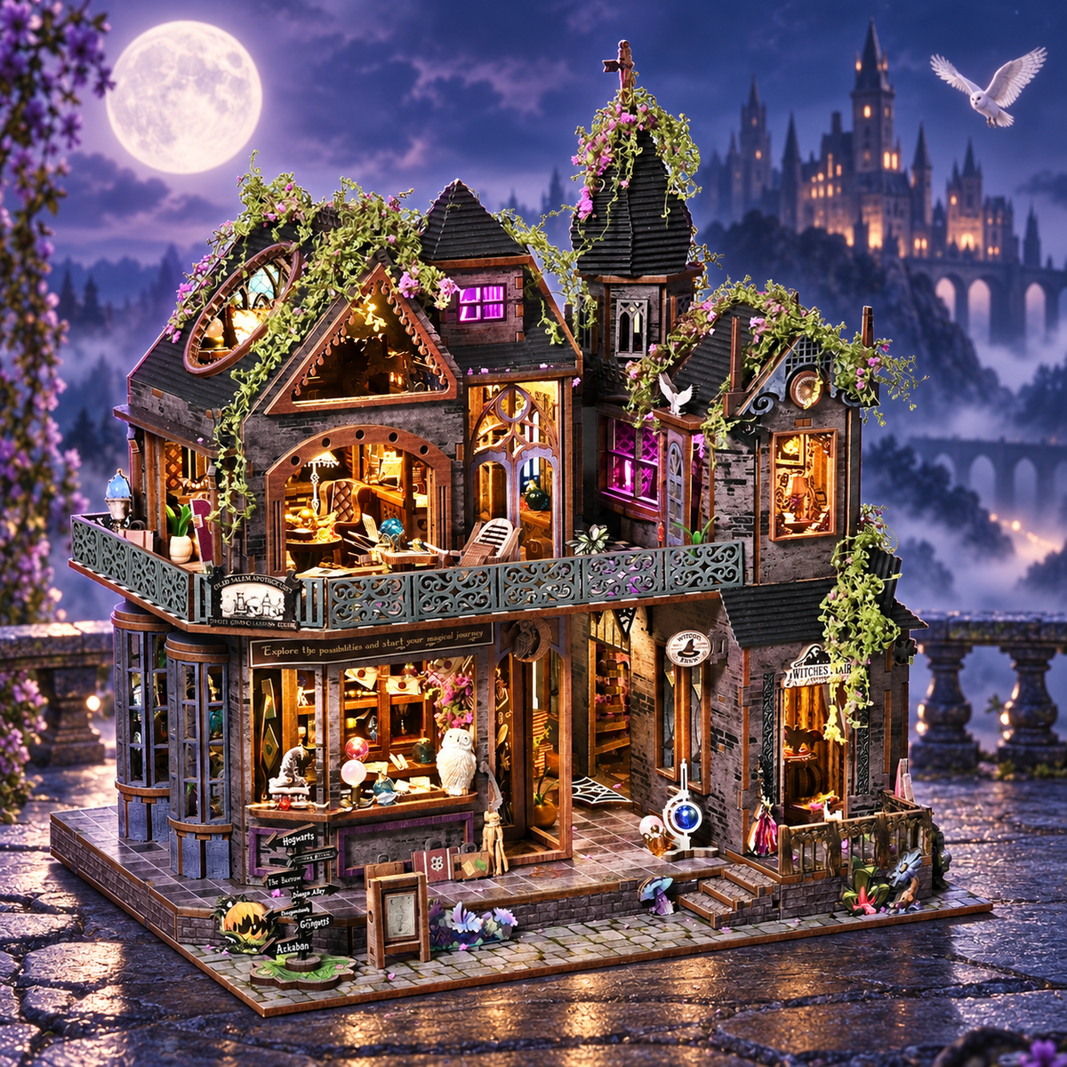 HiNooki - Magic CastleDIY Miniature House Kit