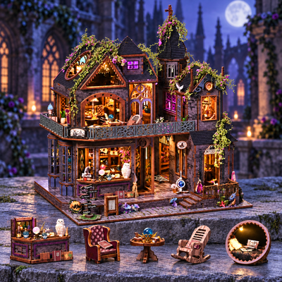 HiNooki - Magic CastleDIY Miniature House Kit