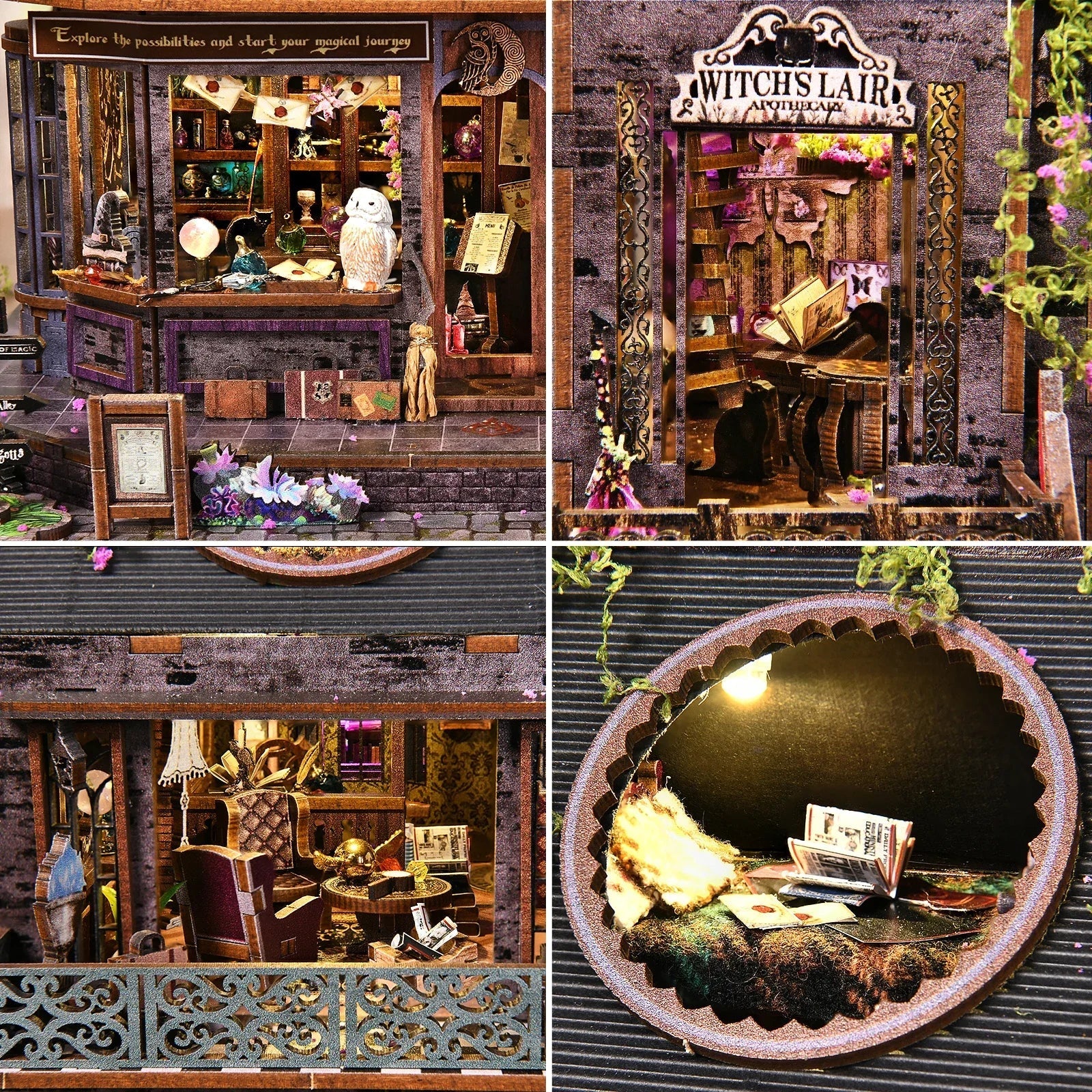 HiNooki - Magic CastleDIY Miniature House