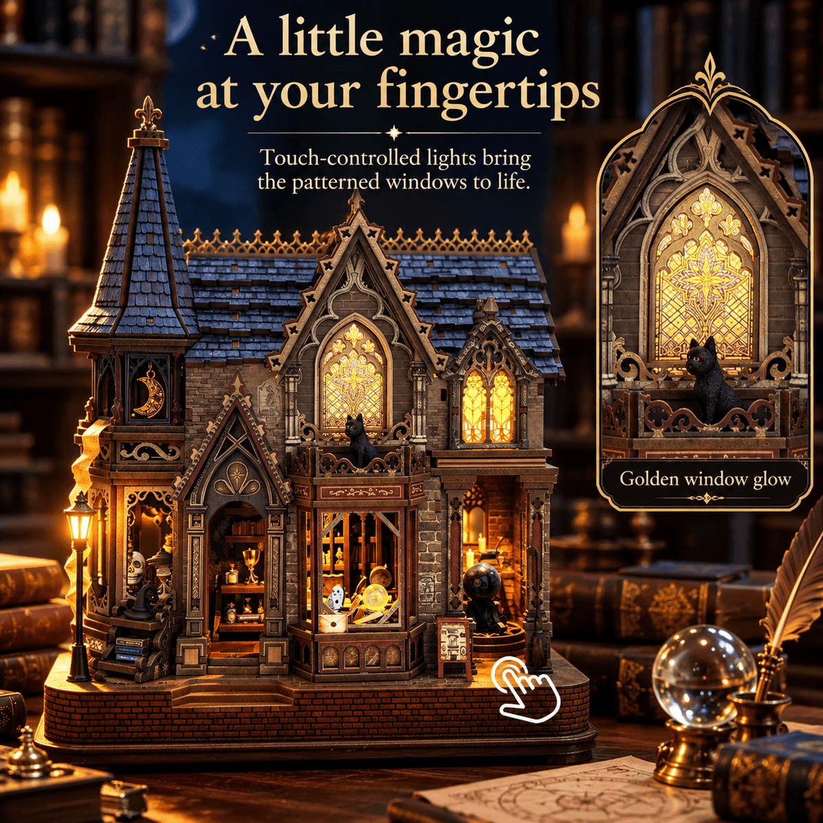 HiNooki - Magic CitadelDIY Miniature House Kit