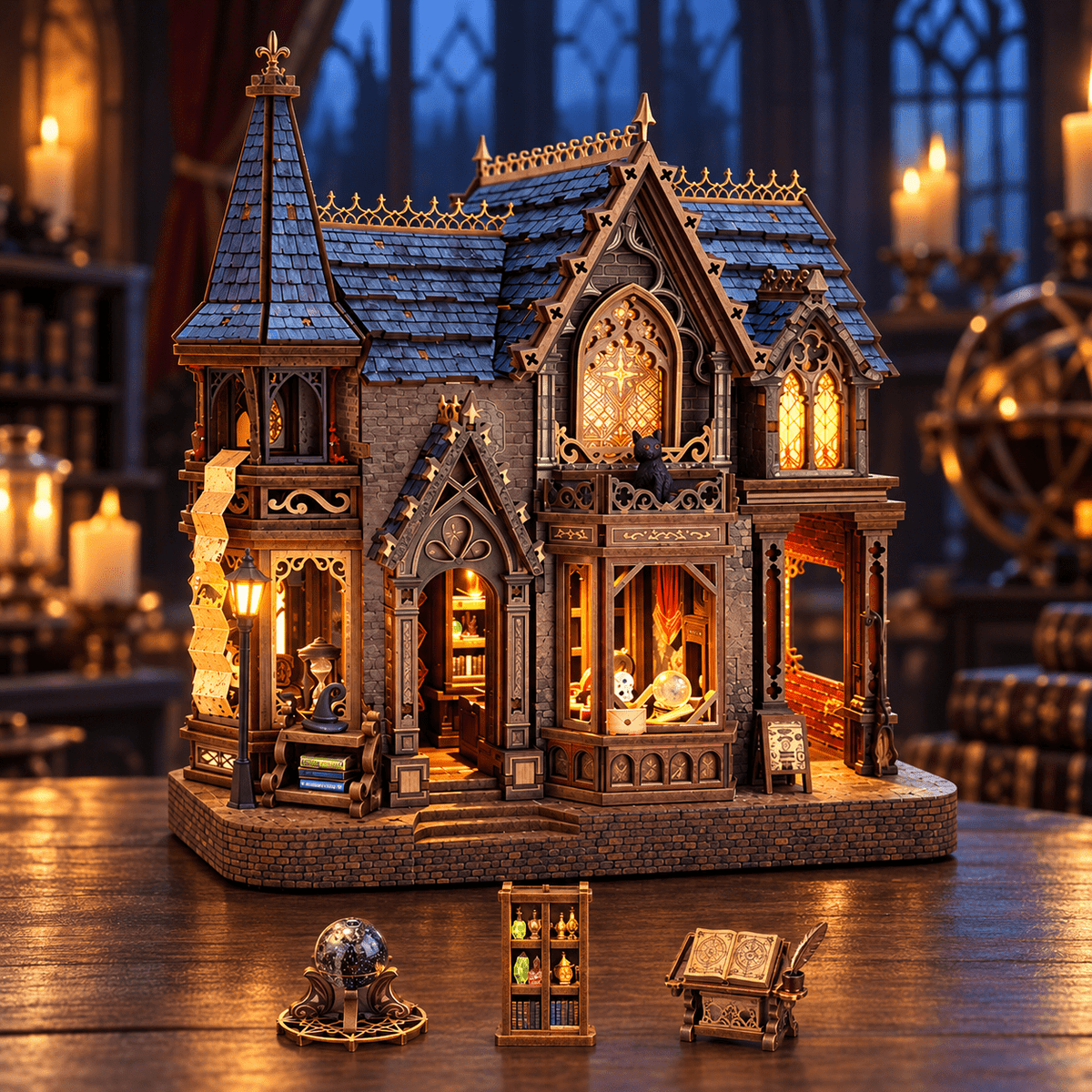 HiNooki - Magic CitadelDIY Miniature House Kit