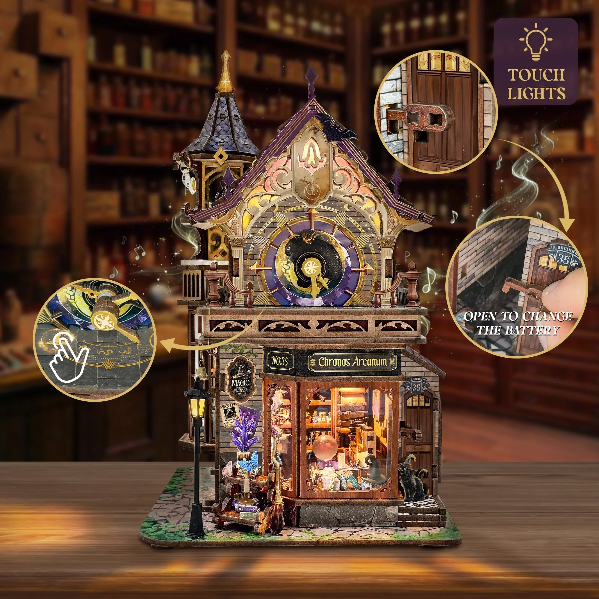HiNooki - Magic Moon TowerBook Nook