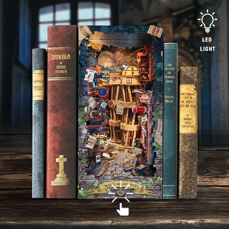 HiNooki - Magic Night AlleyBook Nook