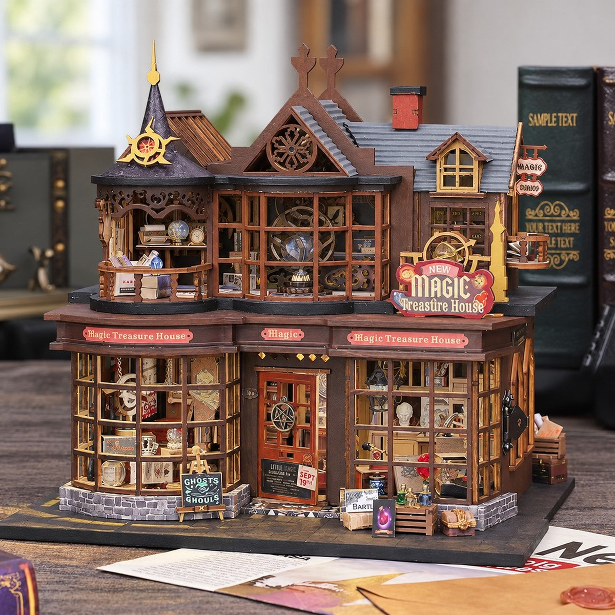 Magic Treasure House DIY Miniature Shop Kit | HiNooki