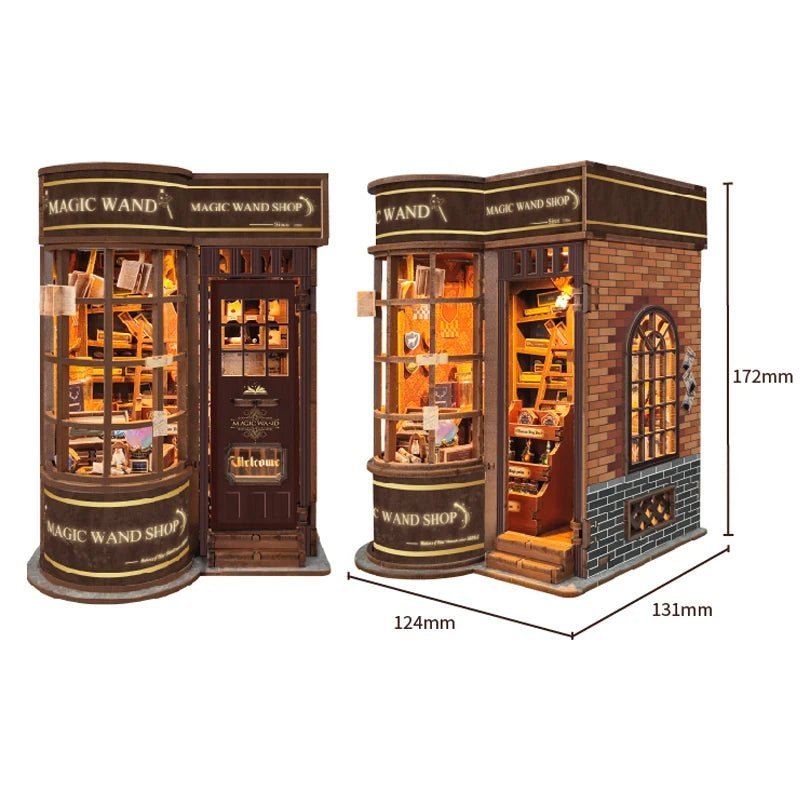 Magic Wand Shop – DIY book nook kit, HiNooki (image 6)