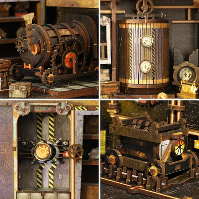 HiNooki - Mechanical RhythmBook Nook