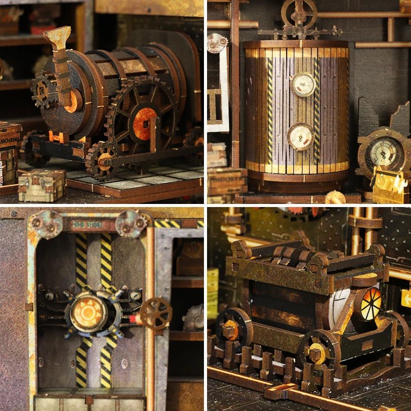 HiNooki - Mechanical RhythmBook Nook