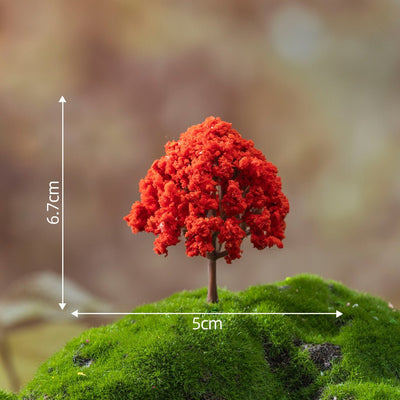 HiNooki - Mini Seasonal Tree - 🍁 Autumn Maple TreeDollhouse Accessories