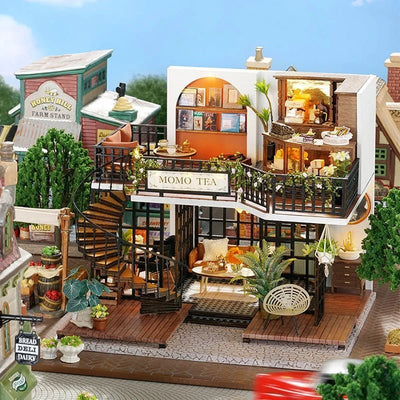 HiNooki - MOMO TeaDIY Miniature House