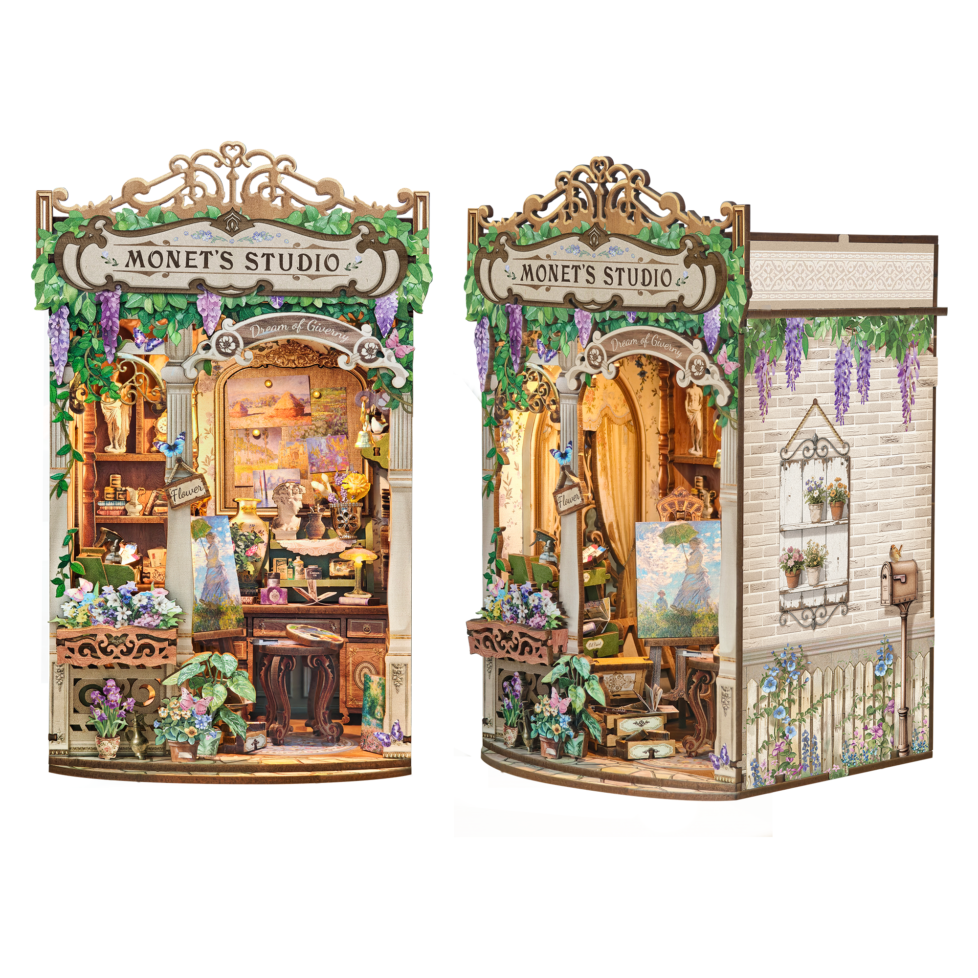 HiNooki - Monet's ImpressionBook Nook
