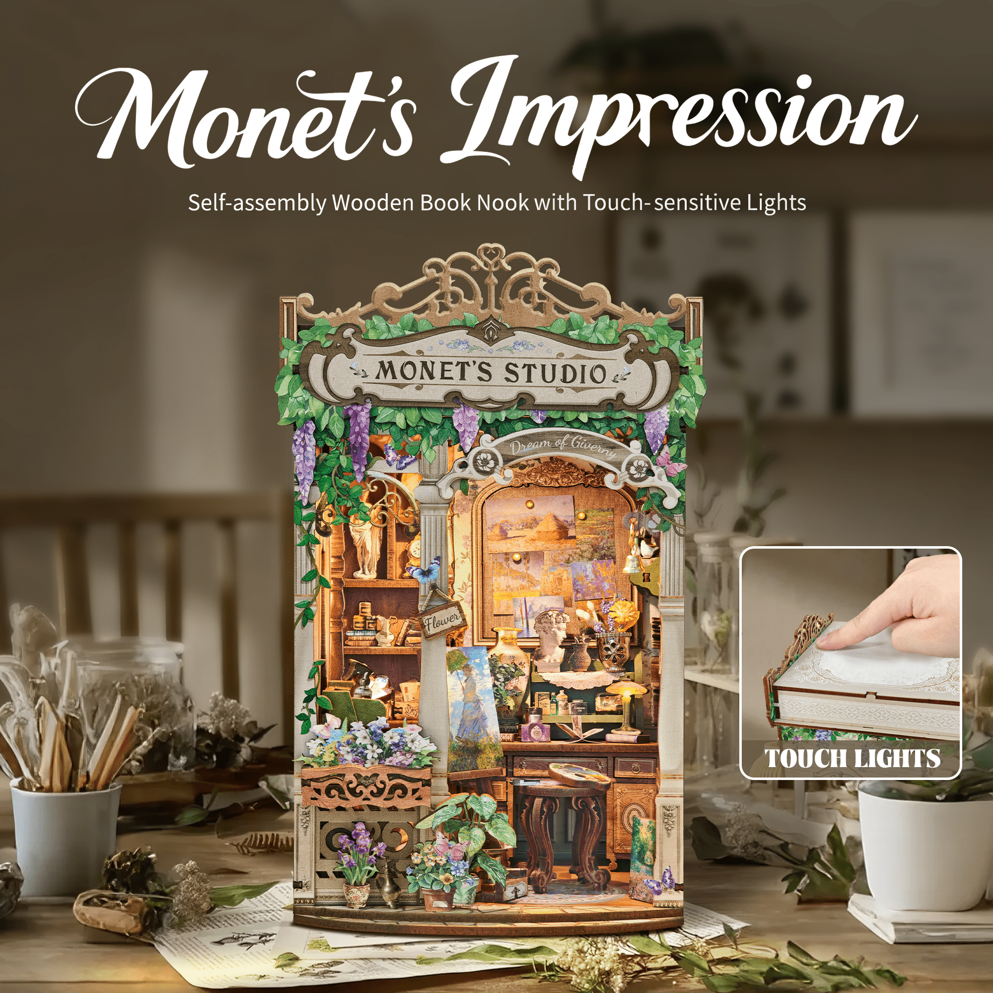 HiNooki - Monet's ImpressionBook Nook