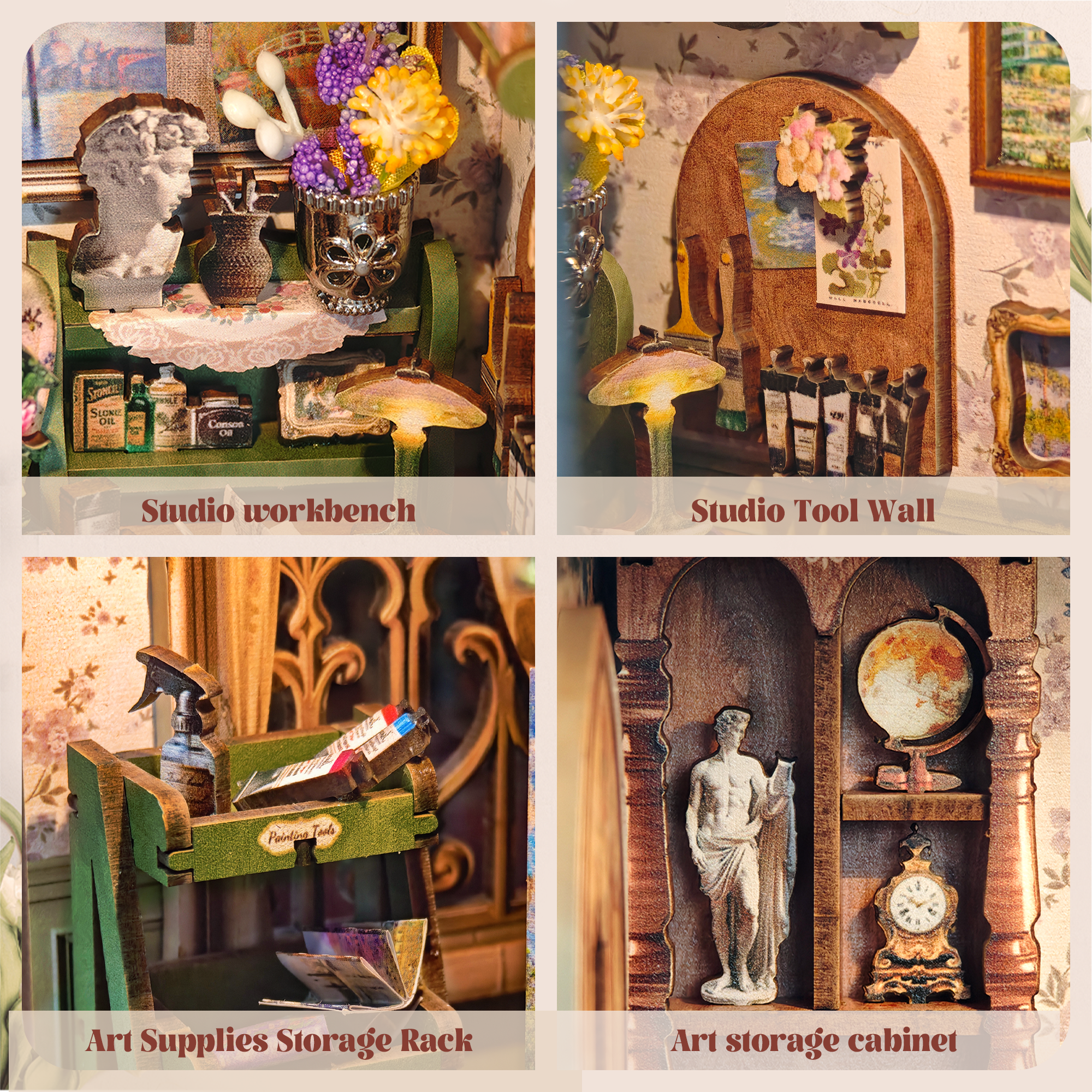 HiNooki - Monet's ImpressionBook Nook