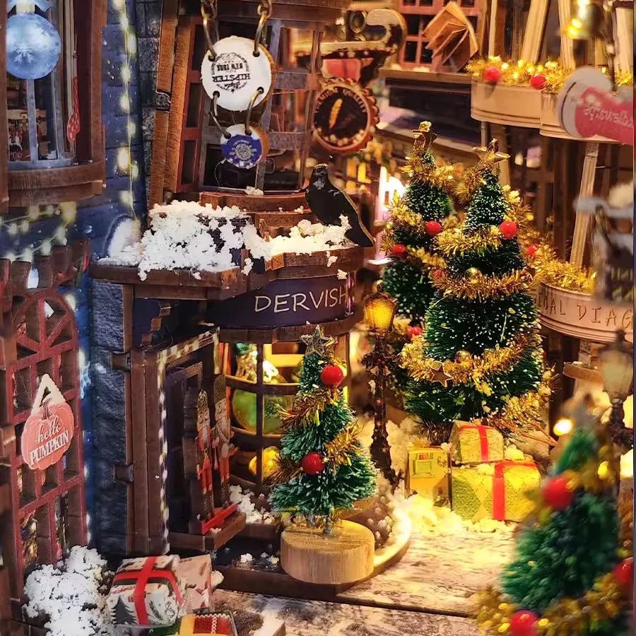HiNooki - Moonlight ChristmasBook Nook