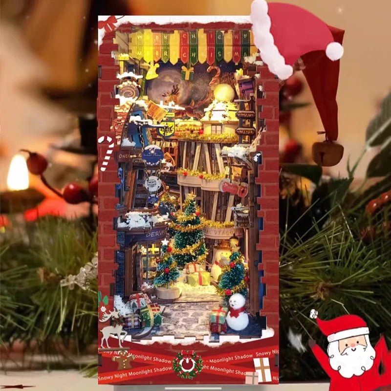 HiNooki - Moonlight ChristmasBook Nook