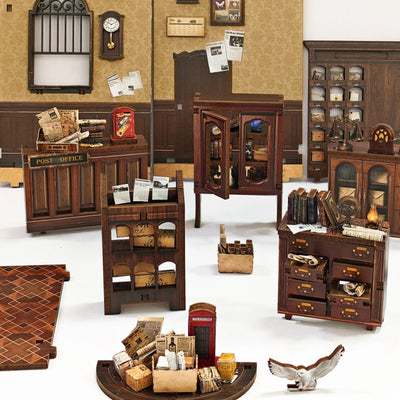 HiNooki - Night Owl CourierDIY Book Nook Kit
