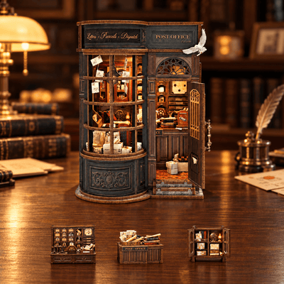 HiNooki - Night Owl CourierDIY Book Nook Kit