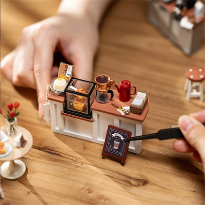 HiNooki - NO.17 Cafe3D Wooden Puzzles