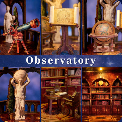 HiNooki - Observatory3D Wooden Puzzles