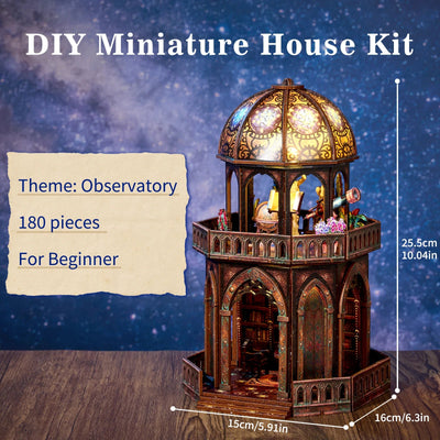 HiNooki - Observatory3D Wooden Puzzles