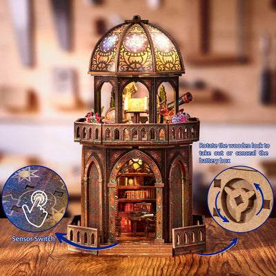 HiNooki - Observatory3D Wooden Puzzles