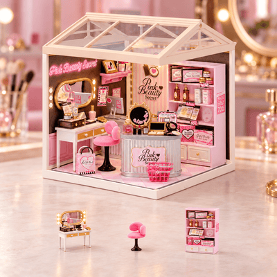 HiNooki - Pink Beauty SecretDIY Miniature House Kit