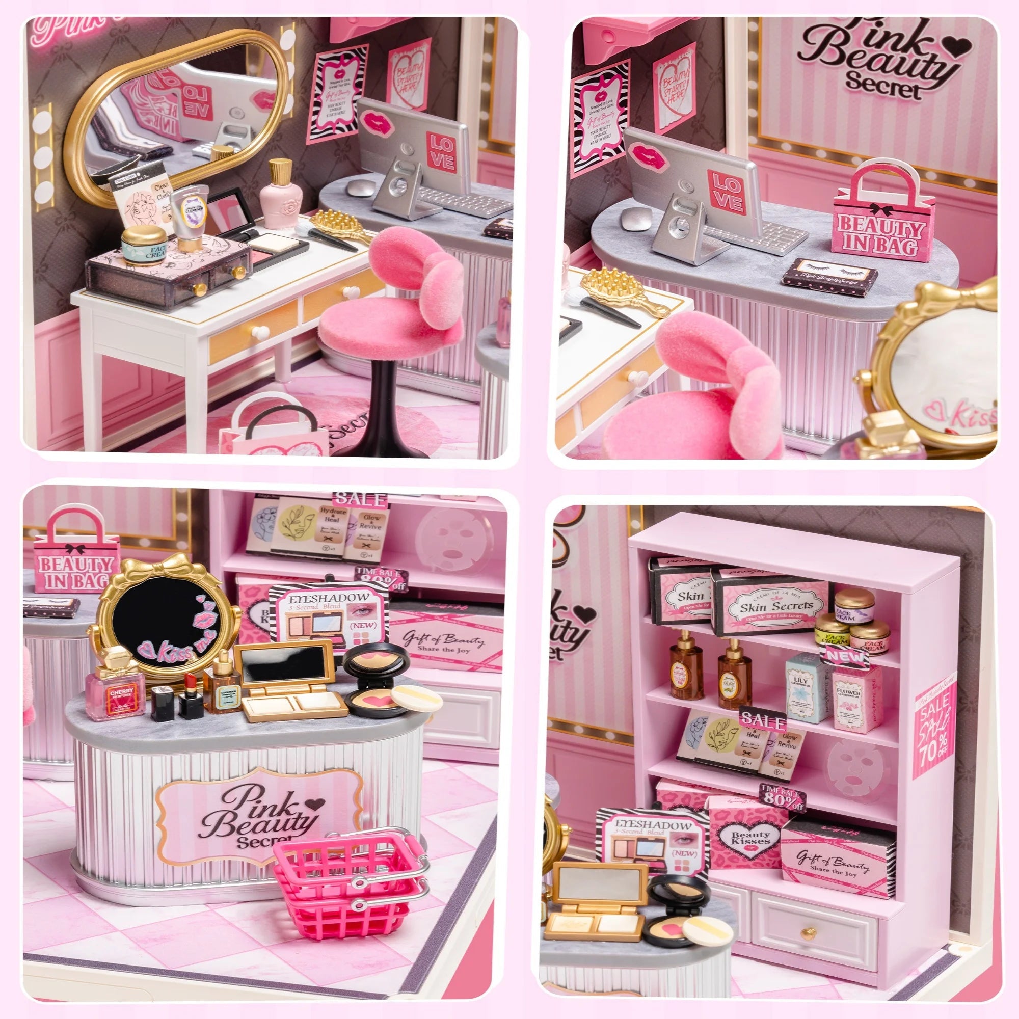 HiNooki - Pink Beauty SecretMiniature World
