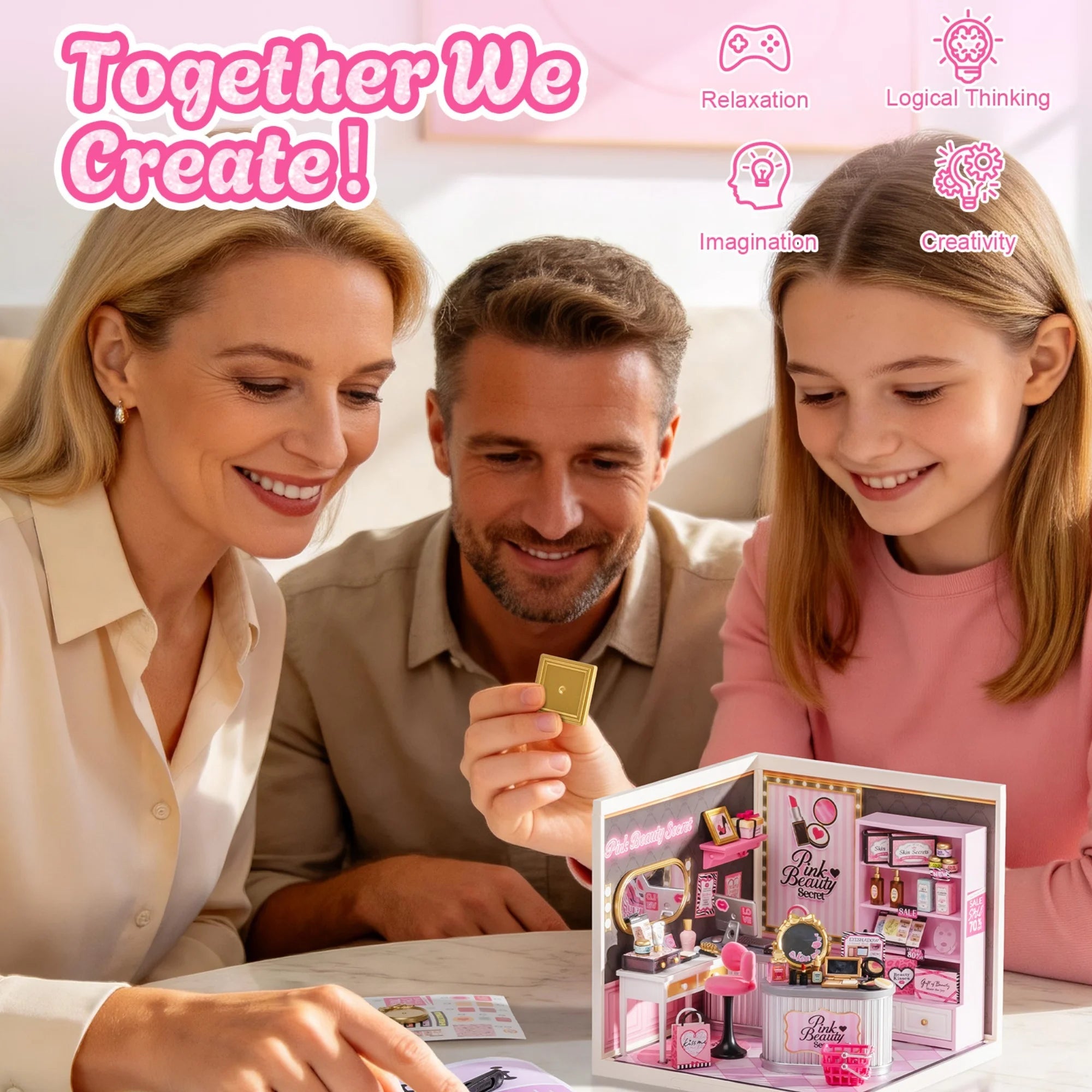 HiNooki - Pink Beauty SecretMiniature World