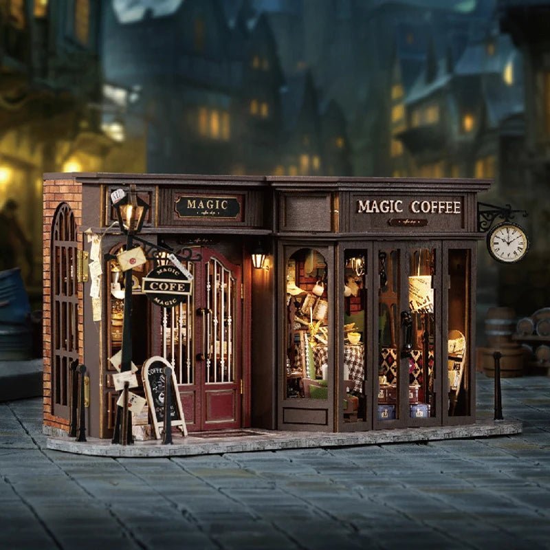 HiNooki - Retro Magic Coffee ShopDIY Miniature House