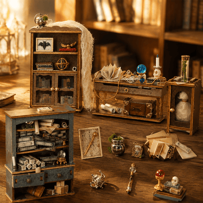 HiNooki - Retro Magic ShopDIY Miniature House
