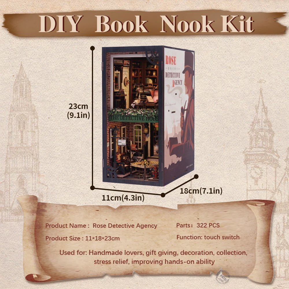 HiNooki - Rose Detective AgencyBook Nook