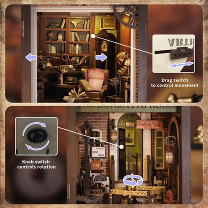 HiNooki - Rose Detective AgencyBook Nook