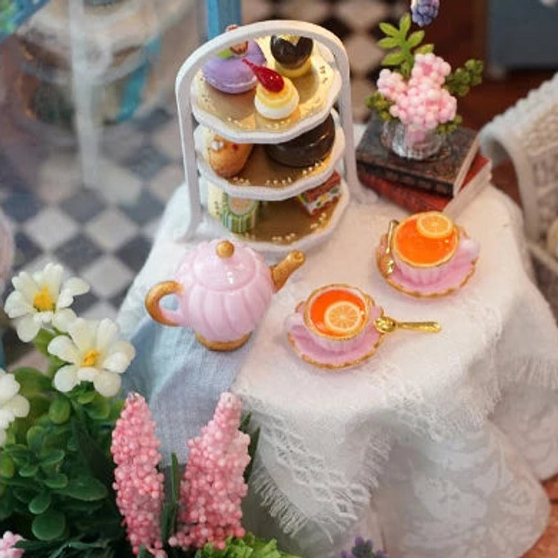 Afternoon tea, down to the last cup