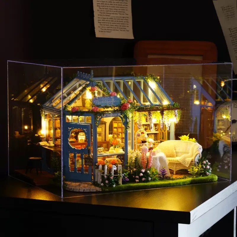 HiNooki - Rose Garden Tea HouseDIY Miniature House