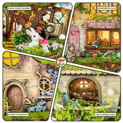 Rowan's Treehouse – DIY book nook kit, HiNooki (image 2)