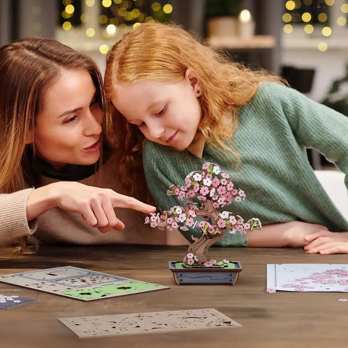 HiNooki - Sakura Bonsai3D Wooden Puzzles