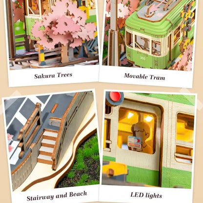 HiNooki - Sakura Journey3D Wooden Puzzles