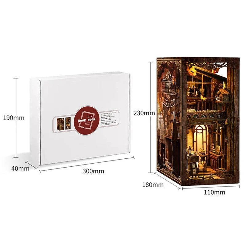 HiNooki - Serenity Coffee HouseBook Nook