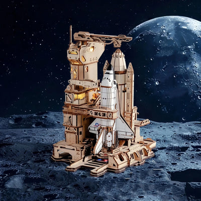 HiNooki - Space Shuttle3D Wooden Puzzles