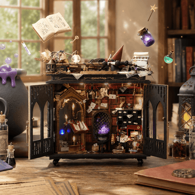 HiNooki - Starspell Cabinet3D Wooden Puzzles