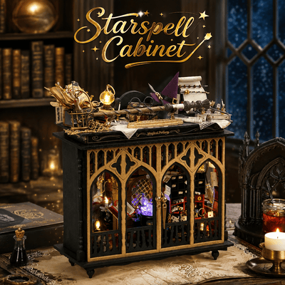 HiNooki - Starspell Cabinet3D Wooden Puzzles