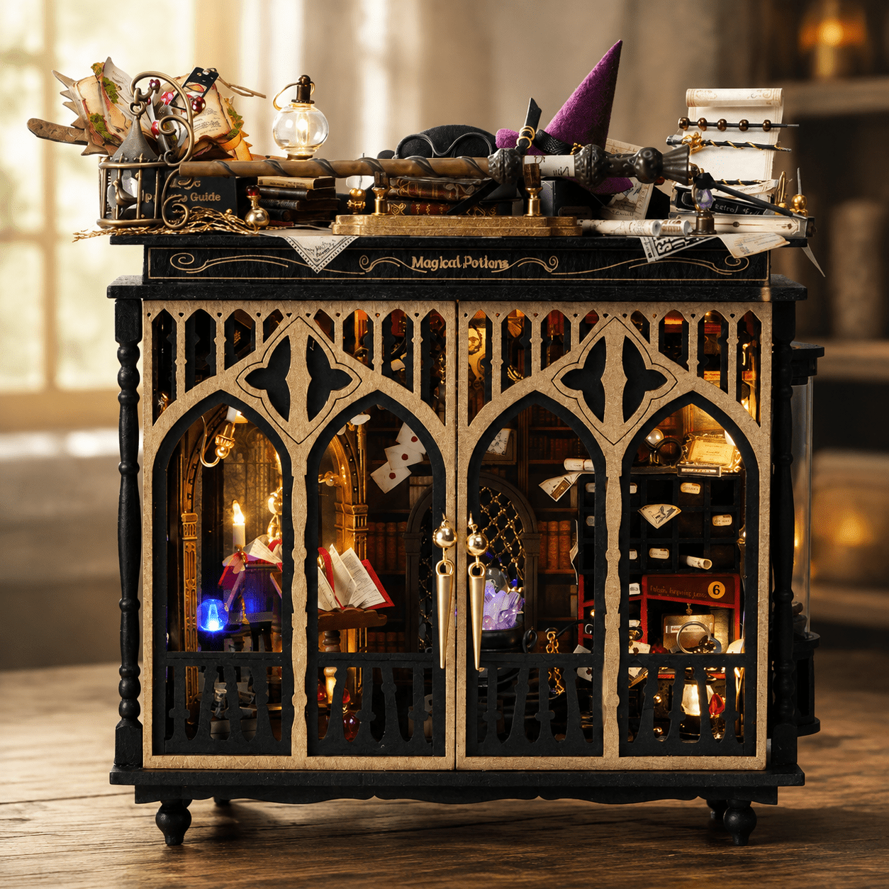 HiNooki - Starspell Cabinet3D Wooden Puzzles