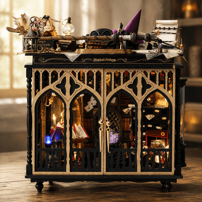 HiNooki - Starspell Cabinet3D Wooden Puzzles
