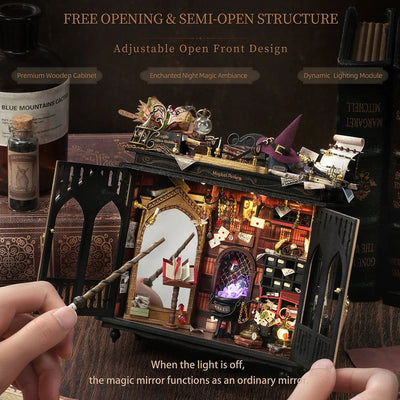 HiNooki - Starspell Cabinet3D Wooden Puzzles