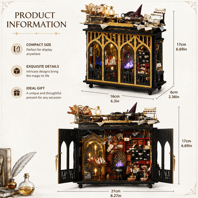 HiNooki - Starspell Cabinet3D Wooden Puzzles