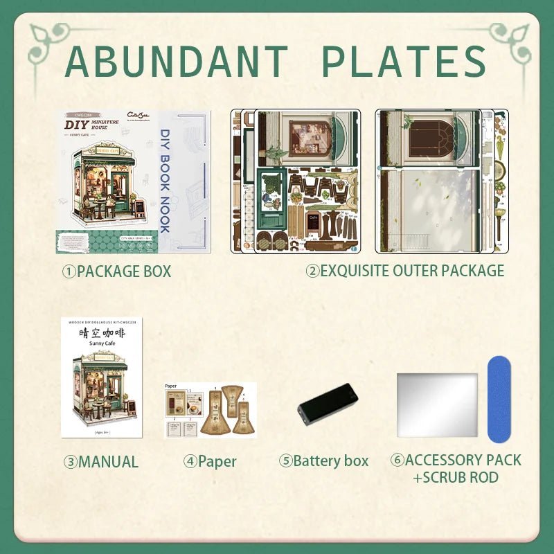 HiNooki - Sunny CafeBook Nook