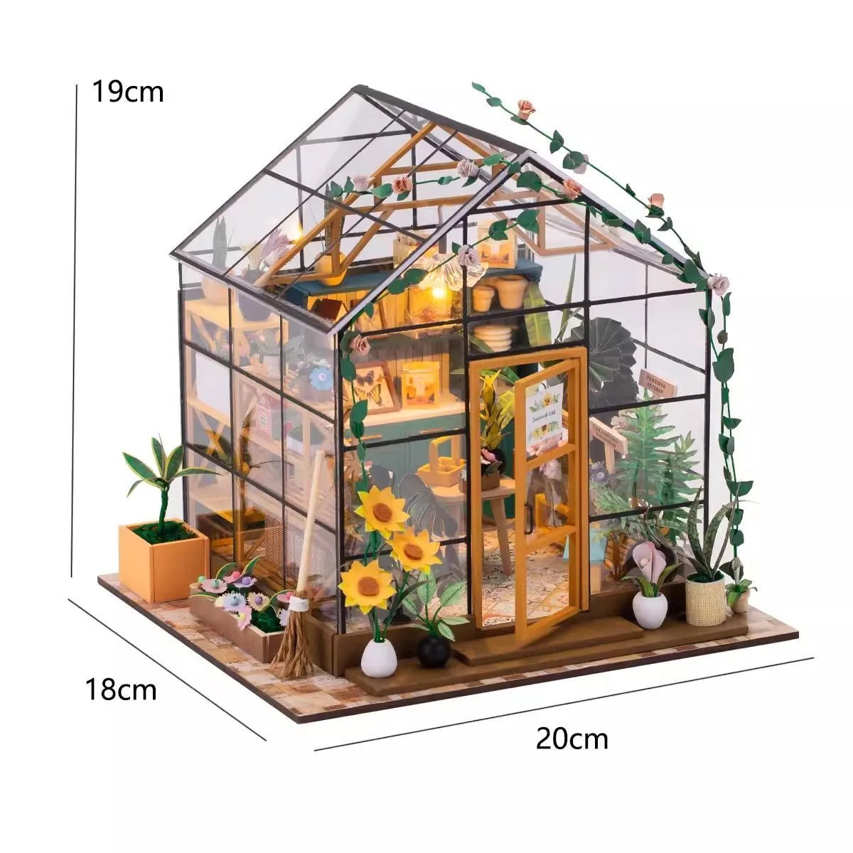 HiNooki - Sunshine Flower HouseDIY Miniature House