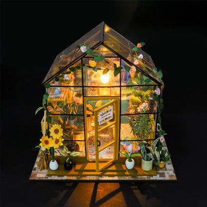 HiNooki - Sunshine Flower HouseDIY Miniature House