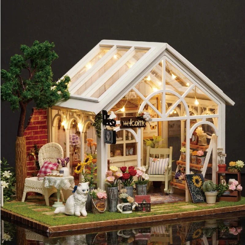 HiNooki - Sunshine GreenhouseDIY Miniature House