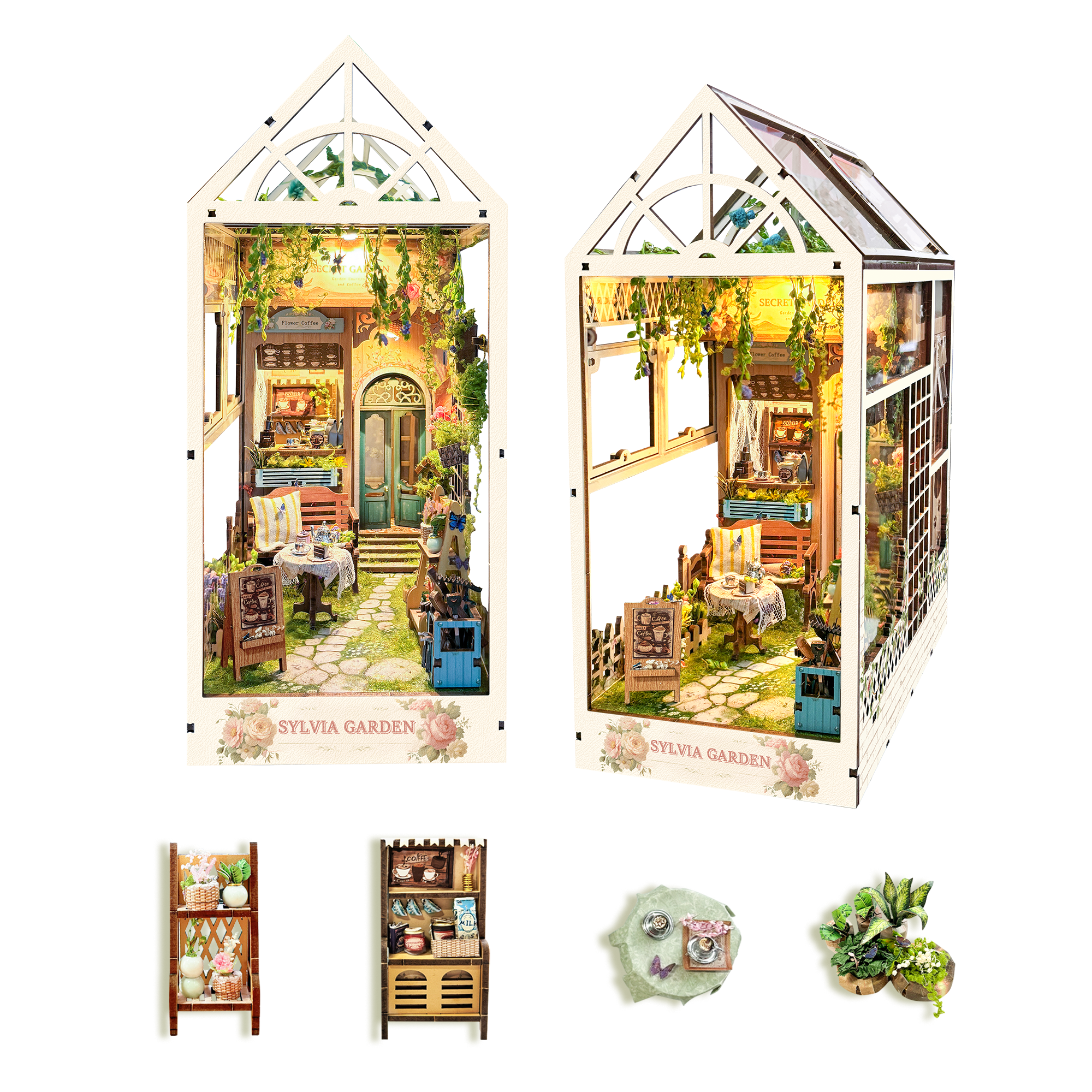 HiNooki - Sylvia GardenBook Nook