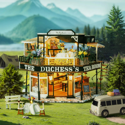 The Duchess's Tea Room – DIY miniature house kit, HiNooki (image 1)